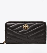 Tory Burch 56605 Kira Chevron Zip CONTINENTAL Wallet Classic Taupe Tory Burch 56605 Kira Chevron Zip CONTINENTAL Wallet Classic Taupe