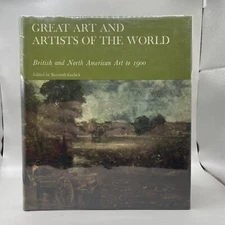 GREAT ART AND ARTISTS OF THE WORLD British American BY GARLICK 1965 HC/DJ B1,0