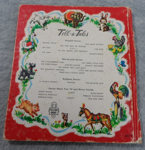 Vintage Whitman Tell A Tale Book The Night Before Christmas 1963 Clement C Moore - Picture 9 of 10
