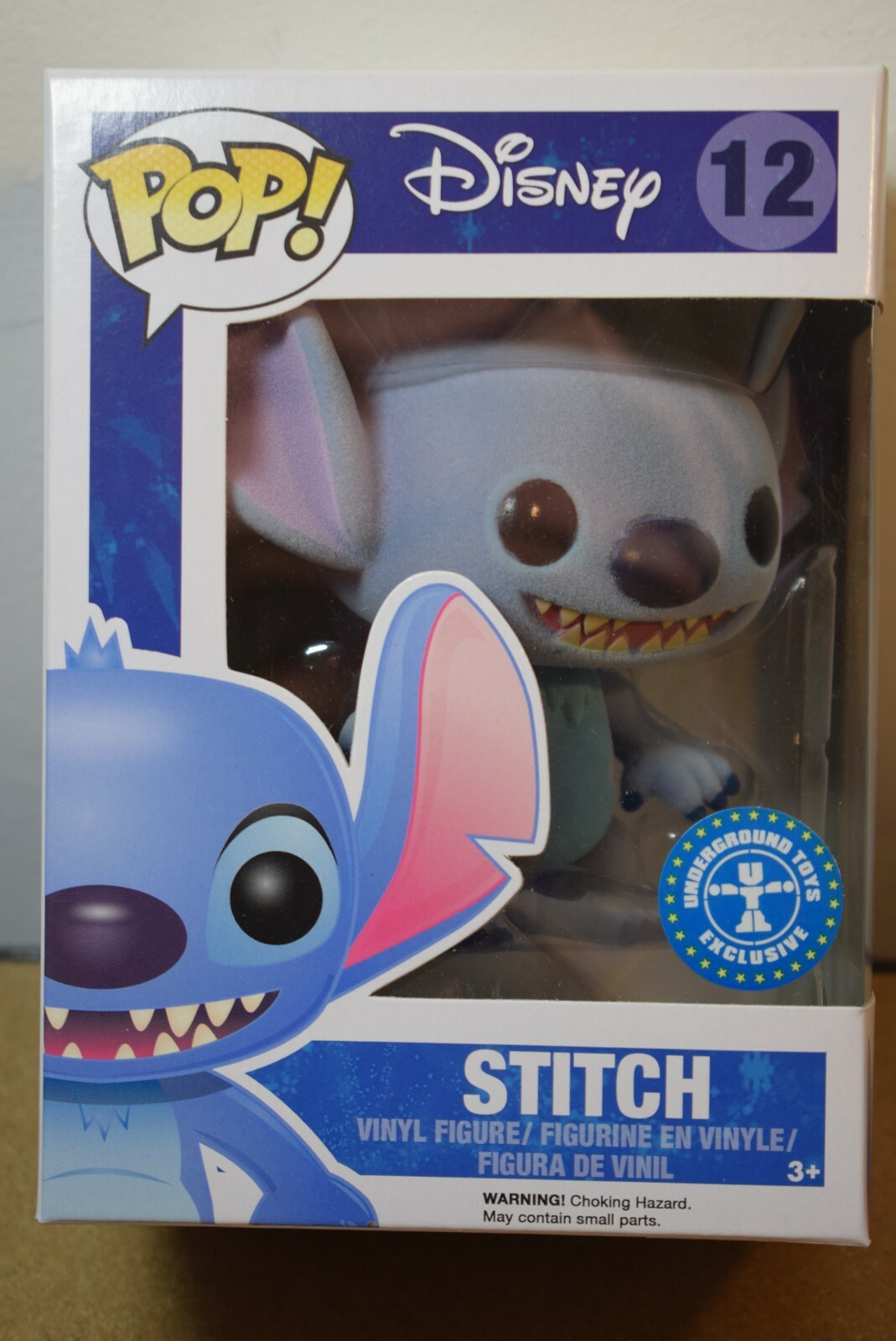 En Oferta Juguetes Subterráneos De Vinilo Funko Pop Lilo &Amp; Stitch Excluidos Figura Flocked Stitch #12