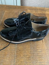 ladies black loafers