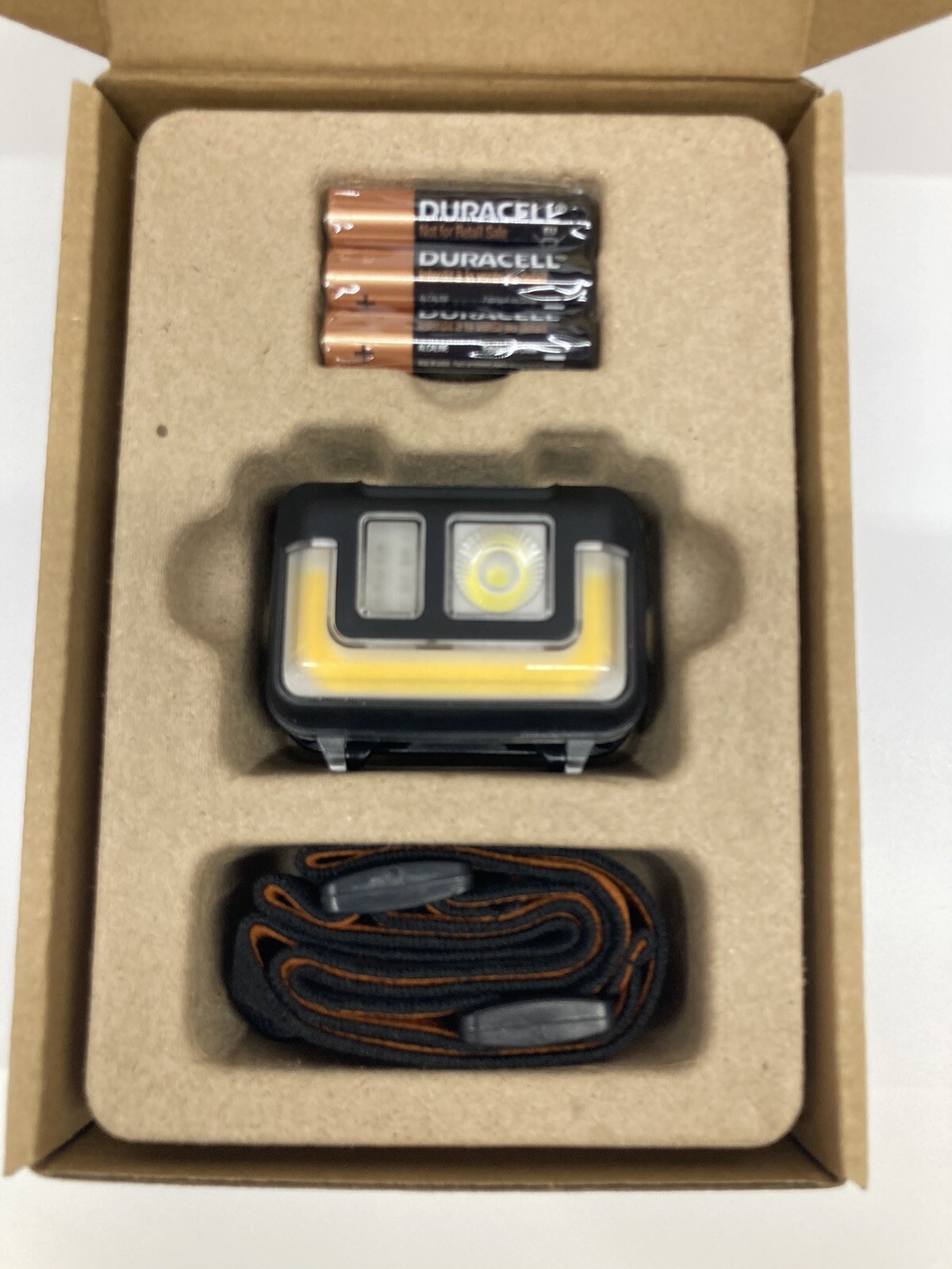 Duracell 575 Lumens Tactical LED Headlamp 6 Lighting Modes With UV Beam NEW eBay