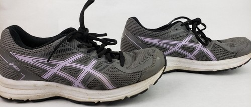 ASICS Womens Jolt Running Shoes Black T7K8N Low Top Mesh Lace Up Sneakers 7.5 - Picture 3 of 6