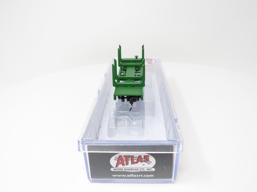 Atlas N 50006271 Boise Cascade MDW 45' vagón plano de registro coche de carga escala N - Imagen 6 de 8