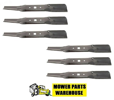 6 REPL CUB CADET MOWER BLADES 742-05056 942-05056 RZT 54