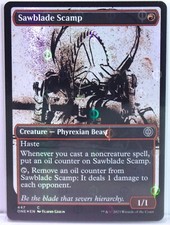 Sawblade Scamp [Near Mint] Showcase *Foil* {Phyrexia: All Will Be One}