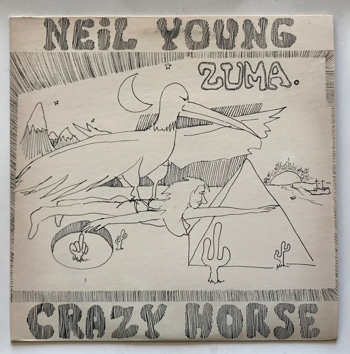 Neil Young With Crazy Horse - Zuma - 1975 - Vinyl LP | eBay
