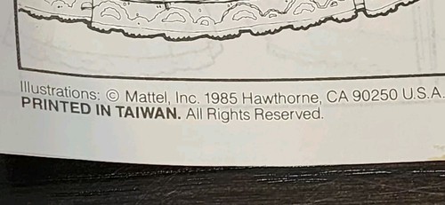 1985 Mattel DREAM GLOW BARBIE DOLL with BOX & Paperwork **Missing Accessories** - Picture 16 of 23