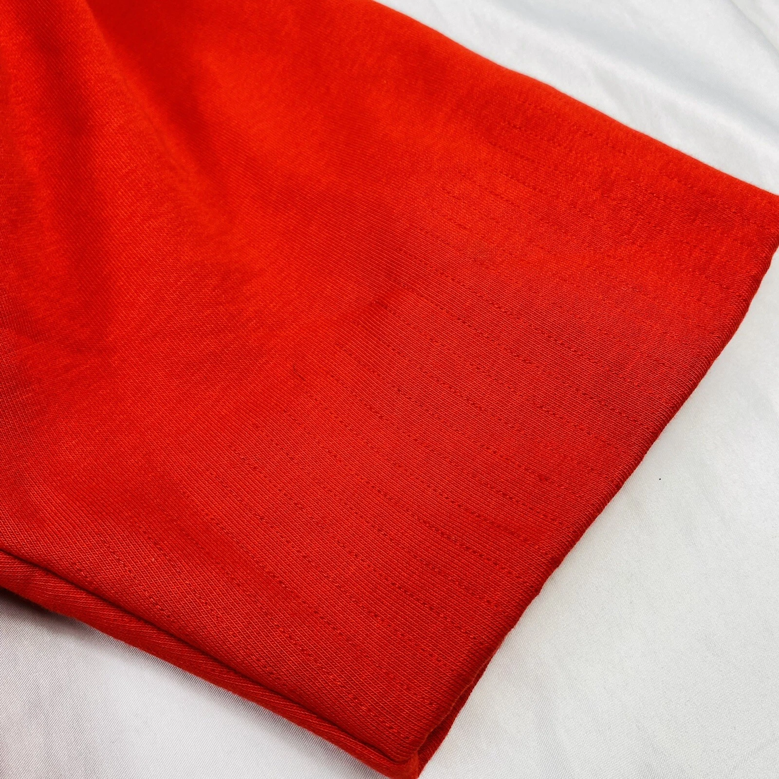 MAISON MARGIELA Felpa con cappuccio zip oversize rossa MM6 Maison Martin Margiela taglia M come nuova