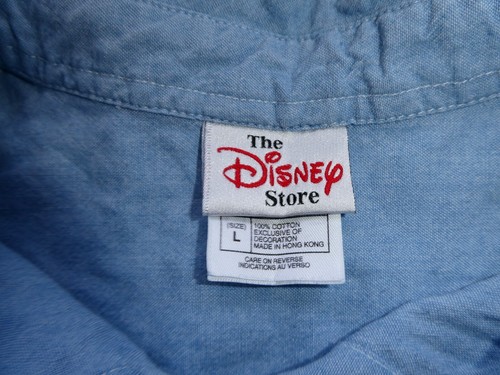 Vintage Winnie The Pooh LS geknöpft, blau, Größe Large (L), SELTEN, bestickt - Bild 14 von 21