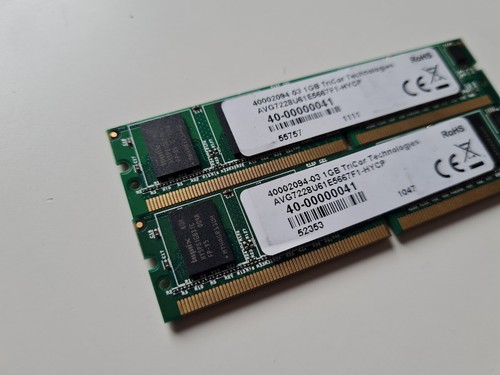 2GB 2 x 1GB Mini DIMM DDR2 ECC - Bild 3 von 6