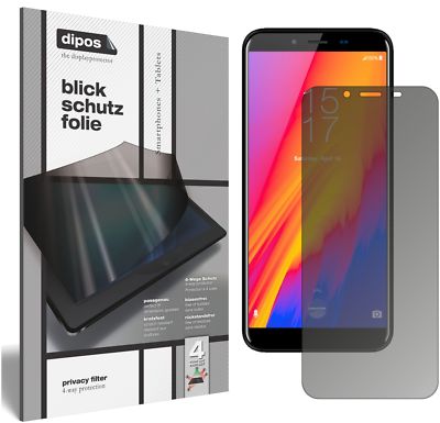 Schutzfolie für HomTom S99 Blickschutzfolie matt Folie Display Schutz dipos