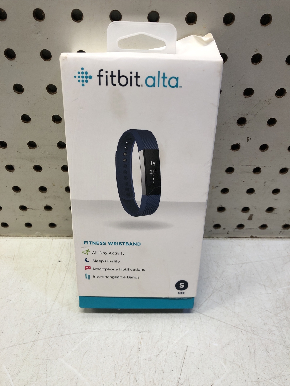 FitBit Alta Fitness Wristband FB406 Activity COOL NAVY é«ç´ SMALL BLUE Tracker SPORTS