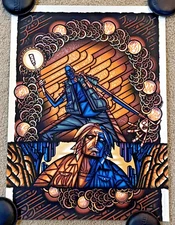 Guy Burwell Art Print LOST Poster TV Television Series Candidate Cave S/# 550