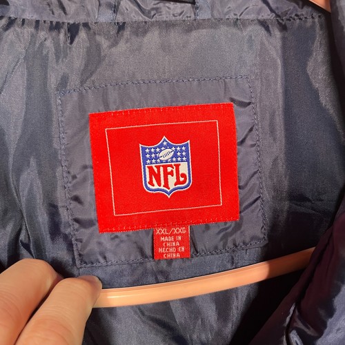 NFL Super Bowl XLII Football Jacke Herren 2XL Navy Blau Langarm Full Zip - Bild 4 von 8