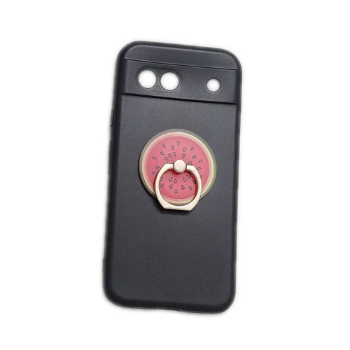 For Various Phones 3D Cute Watermelon Finger Ring Stand Holder Soft TPU Cover - Picture 10 of 13