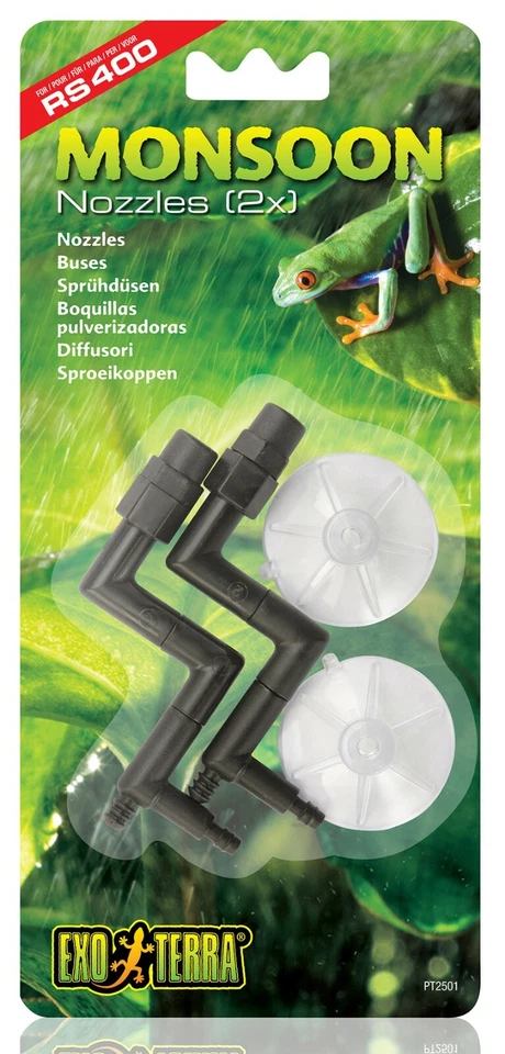 Exo Terra Monsoon Sprühdüsen 2er Set incl. Saugern