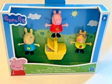 NEW Peppa Pig Playset Peppa's Picnic Fun PEPPA PIG, REBECCA RABBIT, PEDRO PONY