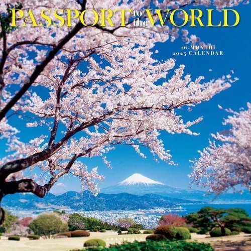 Graphique Passport to the World 2025 12 x 12 Wall Calendar