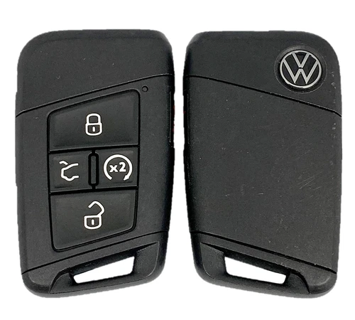 OEM Volkswagen Remote Fob 5B + Uncut Key Insert 3G0.959.752.BQ - KR5FS14-T (SHP)