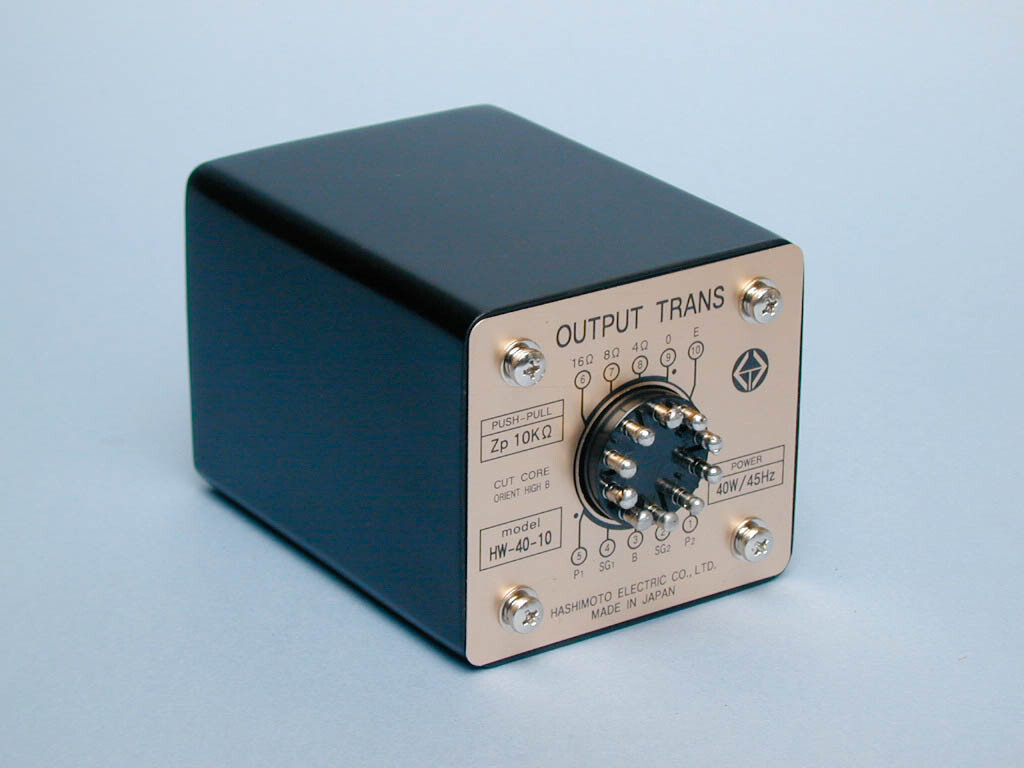 Hashimoto HW-40-10 Out Trans 40W P-P 8K/16,8,4ohm for 6V6,VT