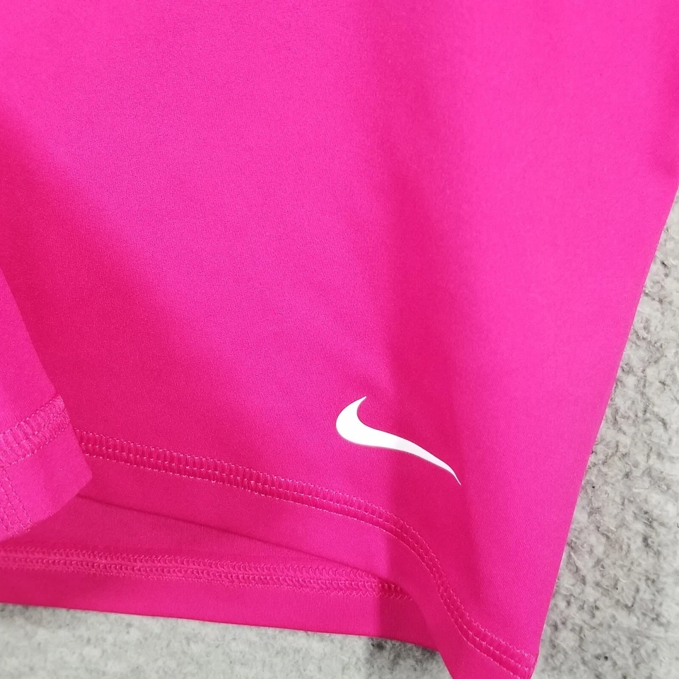 Nike Pro 5'' Yoga Volleyball Shorts L Hot Pink CZ9831-616 Compression Active - Image 4 of 4