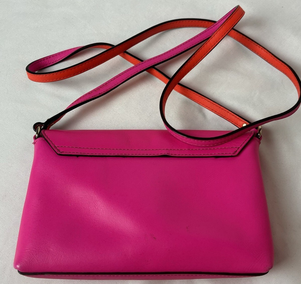 Kate Spade New York Newbury Lane Sally Twist Lock Hot Pink