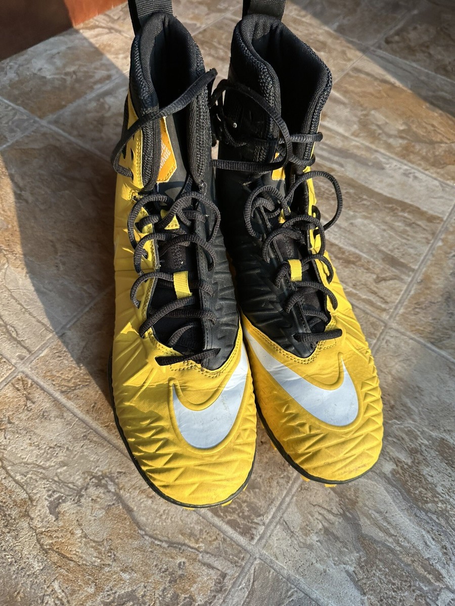 Nike FORCE SAVAGE アメフトスパイク カーキ ハイカット28.5