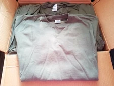 New US Military Surplus Delta Magnum Weight OD Green Cotton T-Shirt Army USMC 