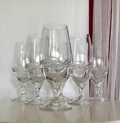 Nachtmann Vintage 6 Biertulpen Biergläser Gläser Kristallglas