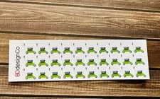 30 Lawnmower Planner Stickers