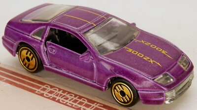 Hot Wheels 1990's Nissan 300ZX Purple w/Gold Ultra Hot UH Wheels