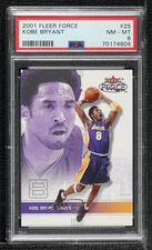 2001-02 Fleer Force Kobe Bryant #25 PSA 8 HOF