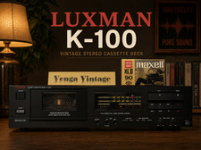 LUXMAN K-100 🌈RaRe🌈 Vintage Stereo Cassette Deck