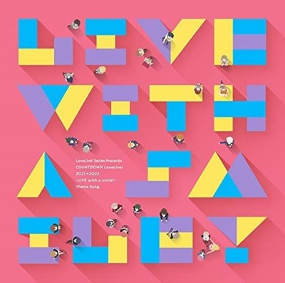 CD Love live Aqours Countdown Live Theme Song CD  ''LIVE with a smile!'' F/S Track