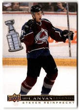Steven Reinprecht 2020-21 SP Signature Edition Legends UD Canvas #C-57 Colorado