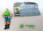 GI JOE ARAH Rapid Fire Figure 1990 Complete with File Card Vintage G.I.