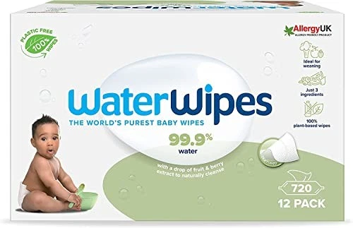 Textured Clean Toddler Baby Wipes 720 Count 12 Packs 99 9 UK