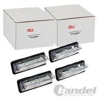 2X Nty Kennzeichenleuchte Links+Rechts Passend FüR Lexus Rx Toyota Avensis Camry