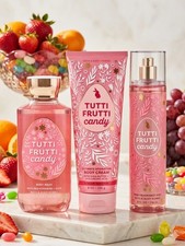 Bath Body Works Tutti Frutti Candy 3 Piece Set