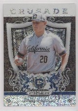 2019 Panini Prizm Draft Picks Crusade White Sparkle Andrew Vaughn #30 08b6