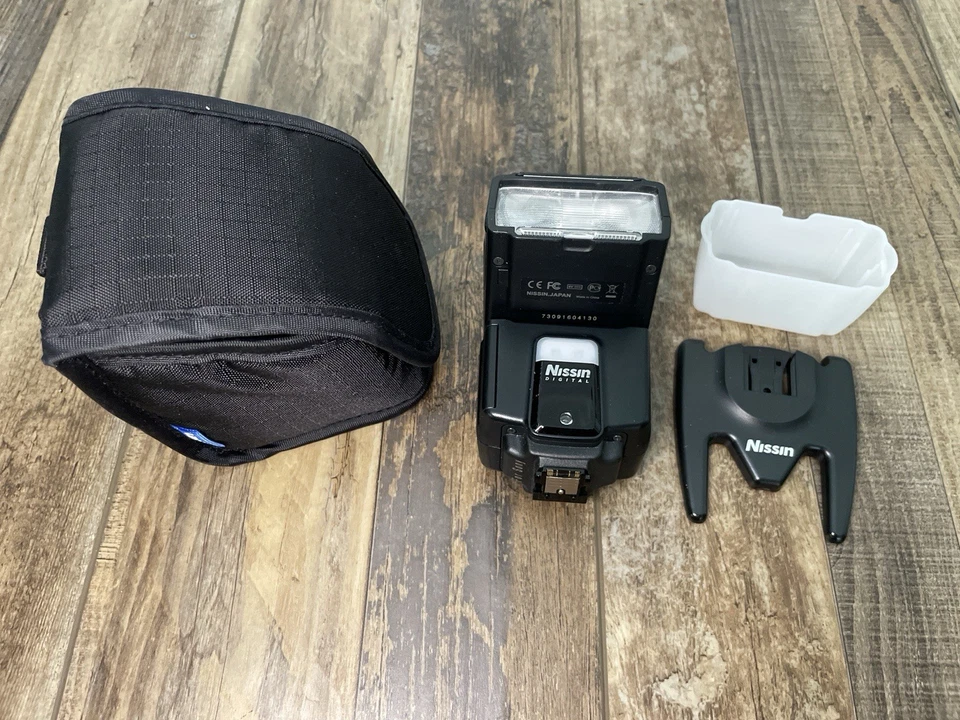 Nissin i40 Flash for Sony Mirrorless Cameras TTL HSS w/ Case & Box - Image 2 of 4