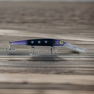 Rapala Down Deep Husky Jerk DHJ-12 Purple Tugboat (EXCLUSIVE COLOR)