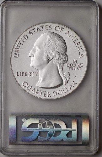 2012-P Hawaii Volcanoes National Park ATB 5 oz Specimen Coin PCGS SP-70 - Picture 2 of 2
