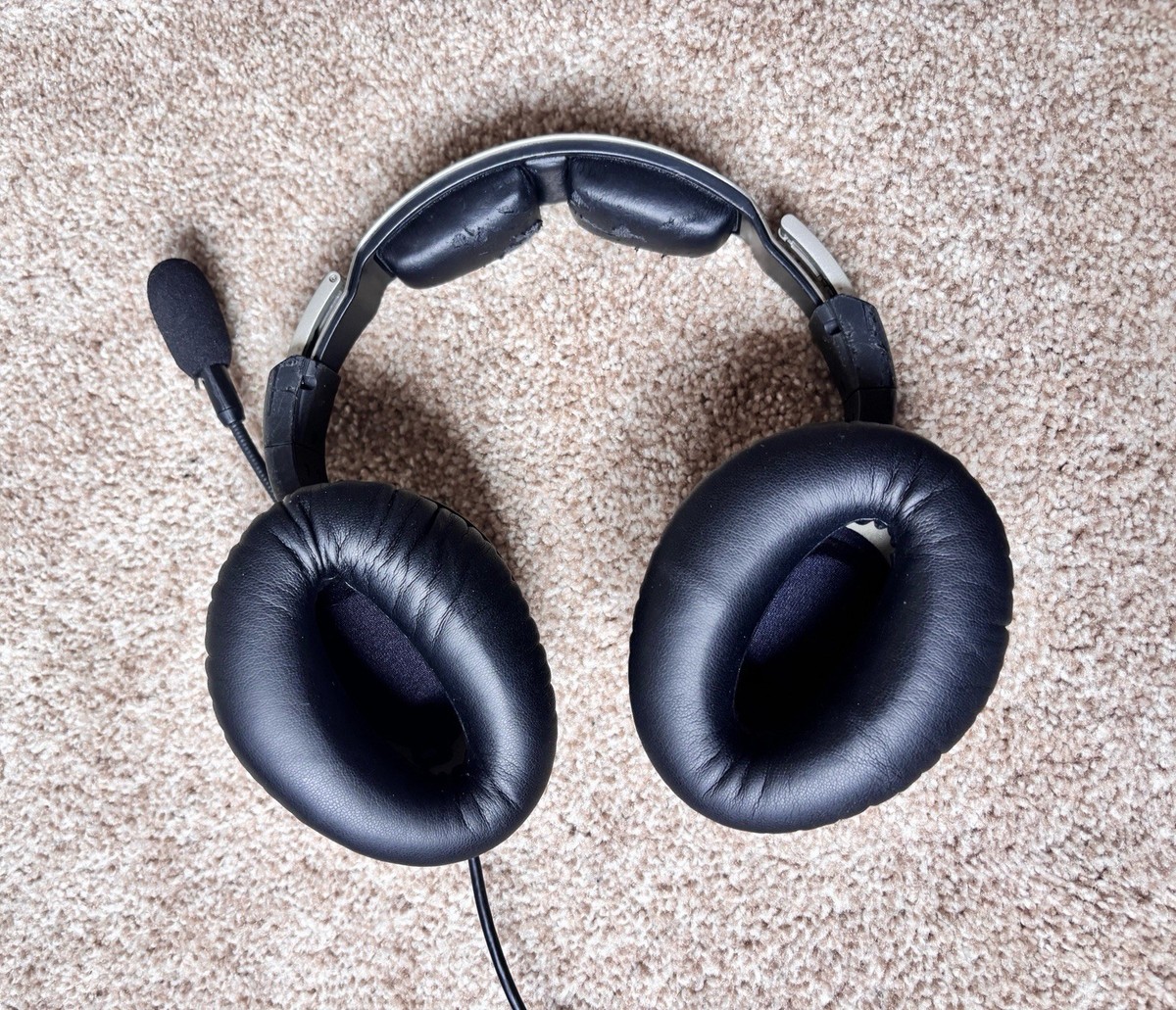Lightspeed Zulu 3 Aviation Headset Dual-Plug READ DESCRIPTION | eBay