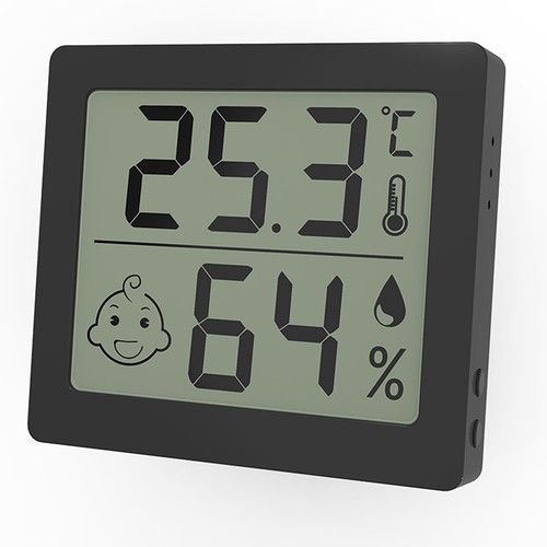 Professionelles digitales Thermometer und Hygrometer für präzise Überwachung - Bild 3 von 24
