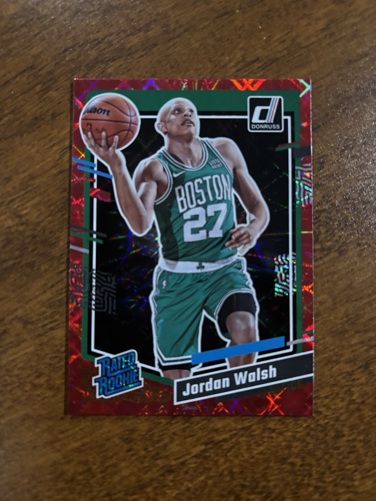 ✨2023-24 Donruss Jordan Walsh International Red Rated Rookie #229 RC Celtics