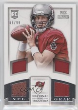 2013 National Treasures Rookie NFL Gear Materials Quad 65/99 Mike Glennon 0s3