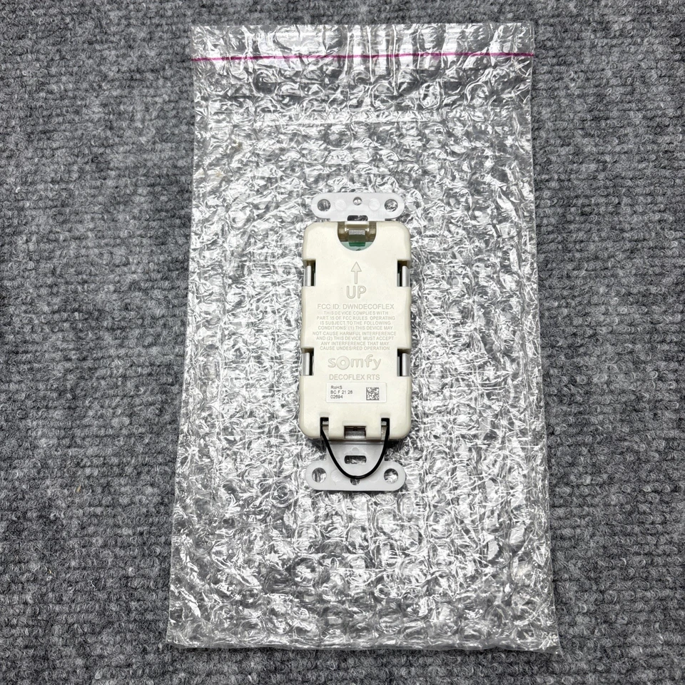 Open Box Somfy DecoFlex WireFree RTS 5 Channel 1811181 - Image 3 of 4