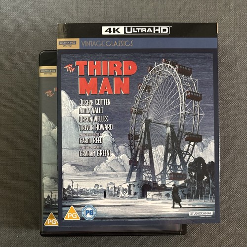 The Third Man - 4K UHD - Cotten, Valli, Welles - Import - wie neu